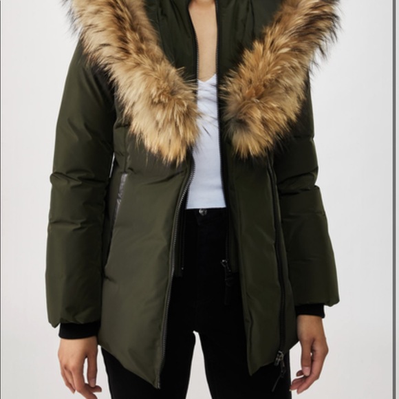 *SOLD* MACKAGE Adali Jacket in Army Green - Picture 3 of 9